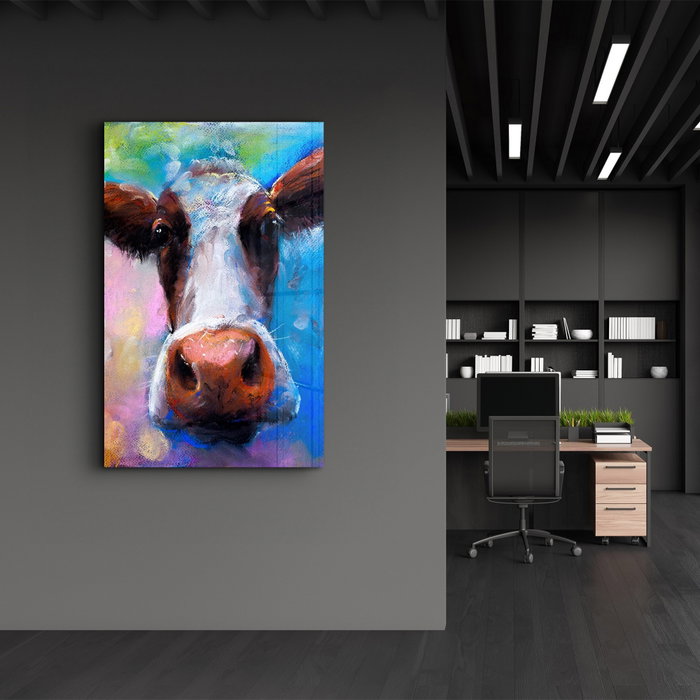 Wallity CAM-2027 Pintura Decorativa de Vidrio Templado Multicolor 46 x 72 cm Wallity CAM-2027 Pintura Decorativa de Vidrio Templado Multicolor 46 x 72 cm